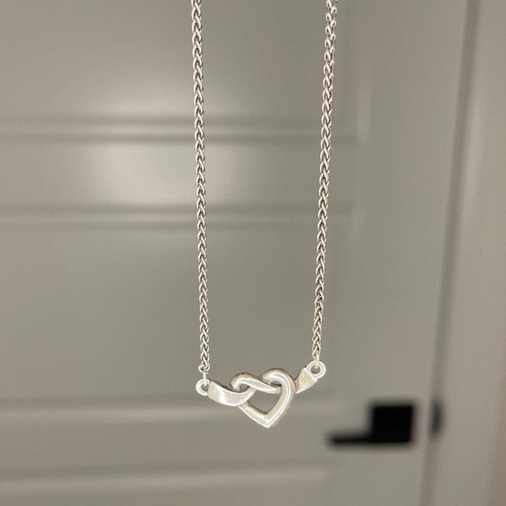 James Avery Eternity Heart Necklace
